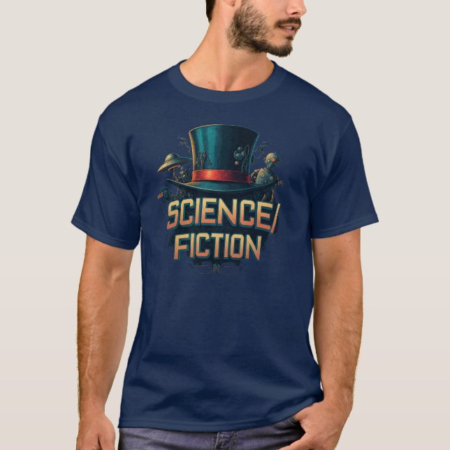 Camiseta Ciencia/ficción (Anverso)