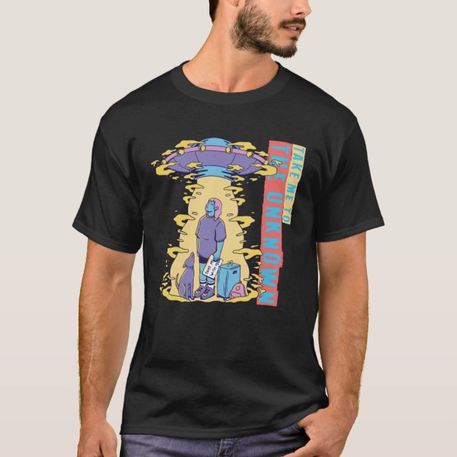Camiseta ciencia ficción extraterrestre Alien (Anverso)