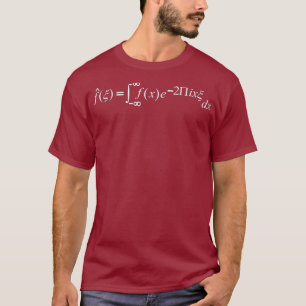 Camiseta Ciencia física de ecuación de transformación de