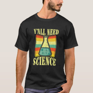 Camiseta Ciencia Física Química Biología Estudiante