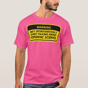 Camiseta Ciencia forense 1