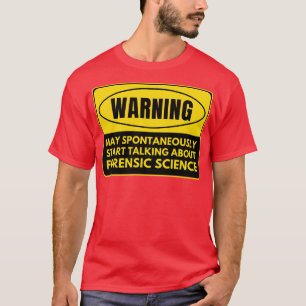 Camiseta Ciencia forense 16