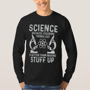 Camiseta Ciencia Guay Hombres Mujeres Biología Química Cien