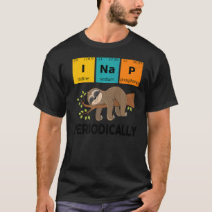 Camiseta Ciencia I Nap Periódicamente Maestra De Leche