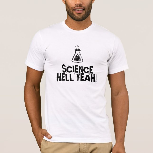 Camiseta Ciencia: ¡Infierno sí! (Anverso)
