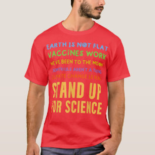 Camiseta Ciencia - La Tierra no es la base de trabajo de la