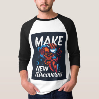 Camiseta Ciencia Loca - Hacer nuevos descubrimientos camise