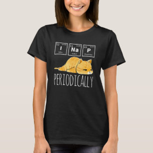 Camiseta Ciencia Me Eché Una Siesta Tabla Periódica Meme In