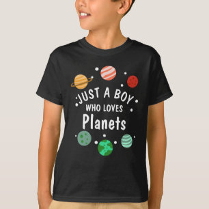 Camiseta Ciencia Nerd Espacio Ultraterrestre Niño Que Ama L