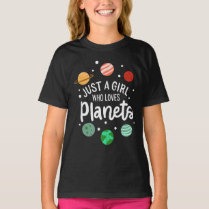 Camiseta Ciencia Nerviosa Chica del espacio ultraterrestre