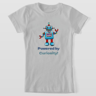 Camiseta ciencia para niños - robot