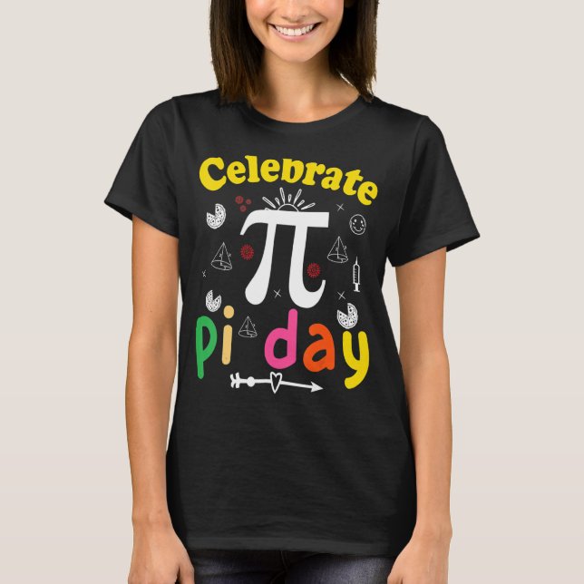 Camiseta Ciencia Pi Math STEM 3 14 Pi Day 1 (Anverso)