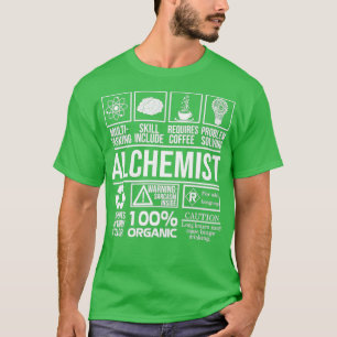Camiseta Ciencia química alquimista