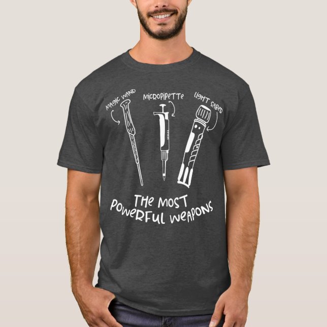 Camiseta Ciencia Química Bioquímica Pipette Meme (Anverso)