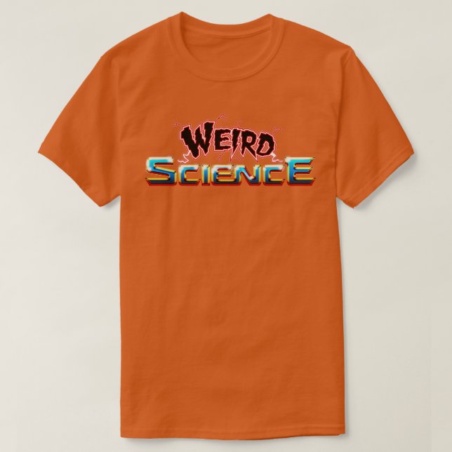 Camiseta Ciencia rara (Diseño del anverso)