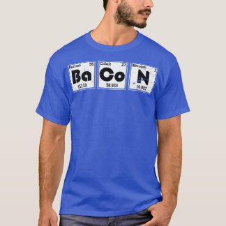 Camiseta Ciencia Retro Bacon Química Química