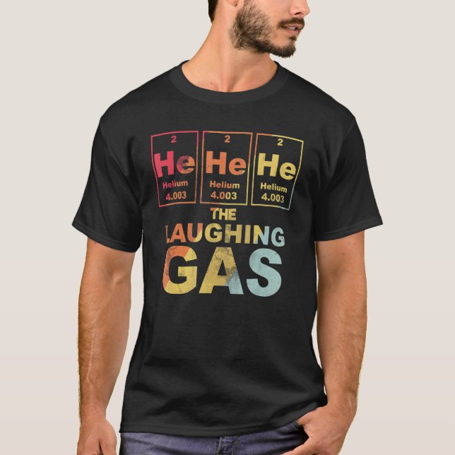 Camiseta Ciencia Retro Elementos Química Sarcástica (Anverso)