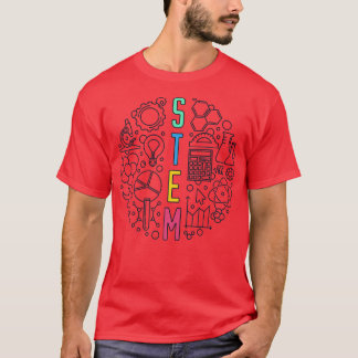 Camiseta Ciencia, tecnología, ingeniería y matemáticas - ST