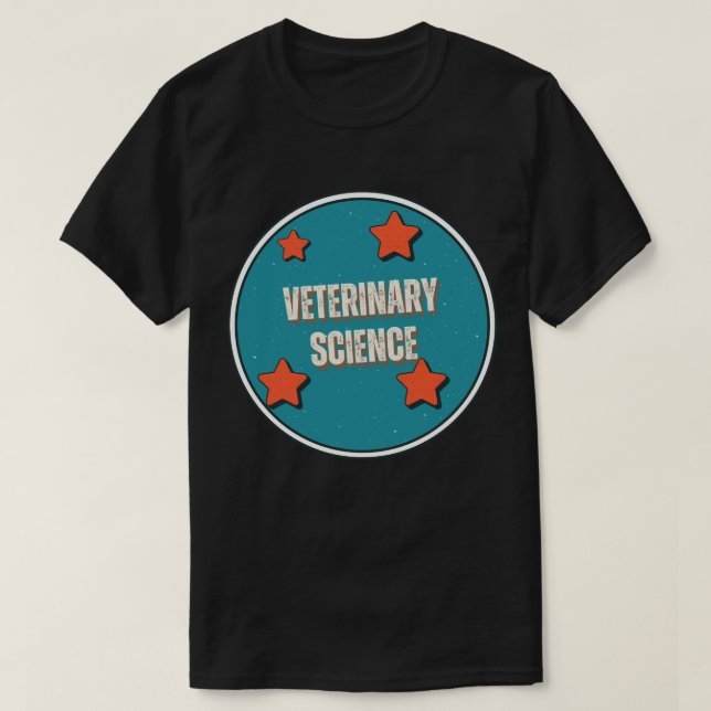 Camiseta Ciencia Veterinaria (Diseño del anverso)