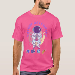 Camiseta Ciencia Viaje Espacial Astronomía Lindo Futuro Ast