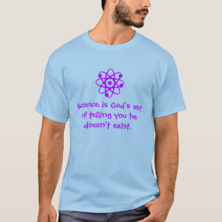 Camiseta Ciencia y dios