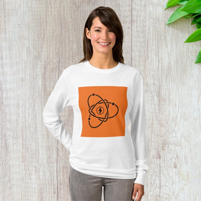 Camiseta Ciencia y tecnología del símbolo de energía atómic (Subido por el creador)
