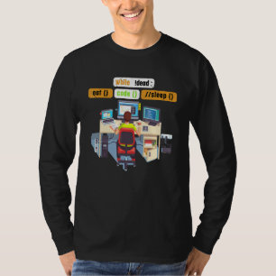 Camiseta Ciencias De La Computación Código De Comida De Pyt