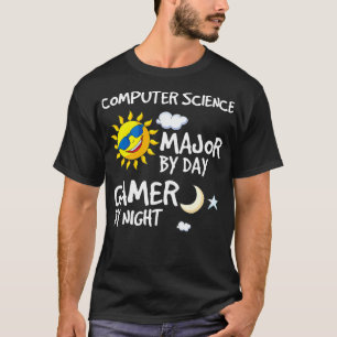 Camiseta ciencias de la computación Mayor por día en Night 
