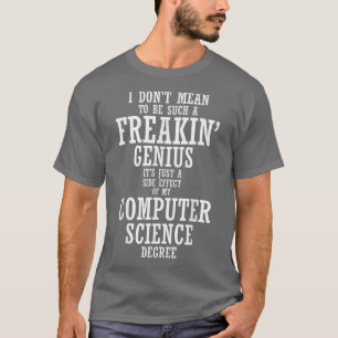 Camiseta Ciencias de la computación Orgulloso Graduación de