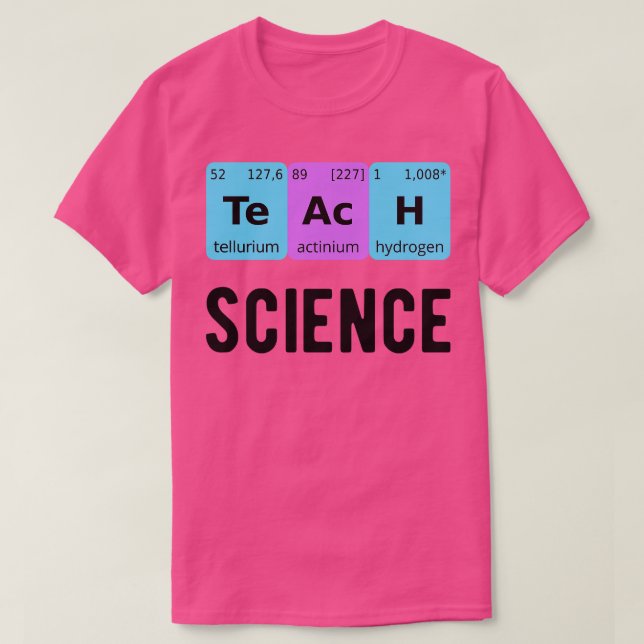 Camiseta Ciencias de la enseñanza II (Diseño del anverso)