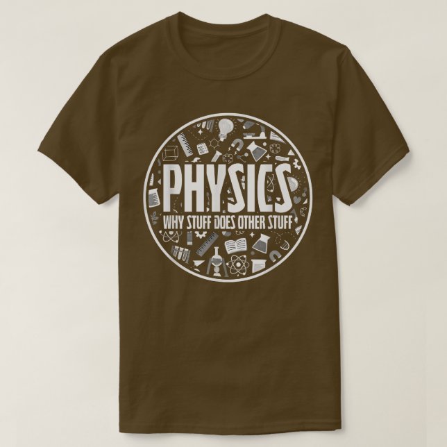Camiseta Ciencias de la Física (Diseño del anverso)