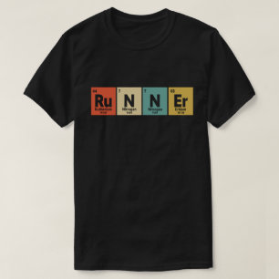 Camiseta Ciencias de la Maratón de la Mesa Periódica de Run