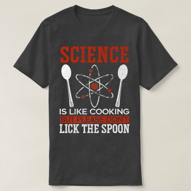 Camiseta Científica aprende biología Química Laborato (Diseño del anverso)