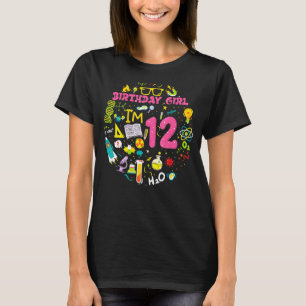 Camiseta Científica Chica de 12 años de edad Chica de 12 añ