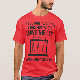 Camiseta Científica de Química Funny Laboratorio Científico
