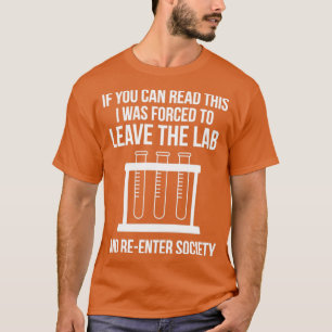 Camiseta Científica de Química Funny Laboratorio Científico