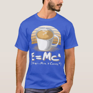 Camiseta científica divertida Leche de energía par
