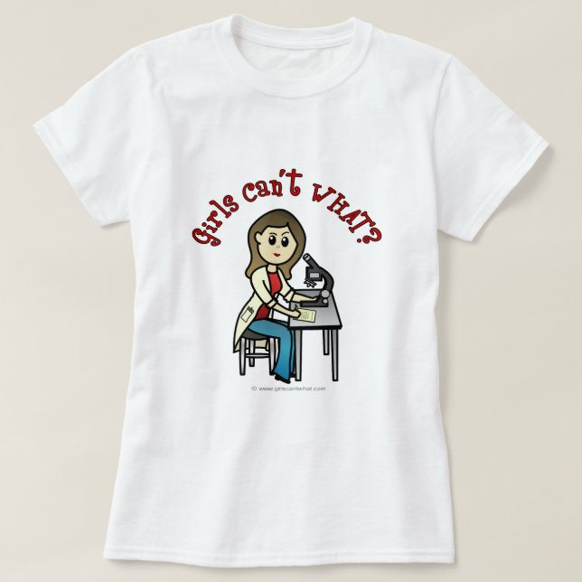 Camiseta Científica ligera (Diseño del anverso)