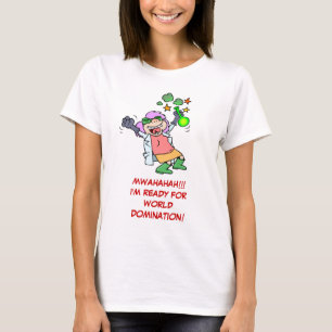 Camiseta Científica Masculina Está Preparada Para La Domi