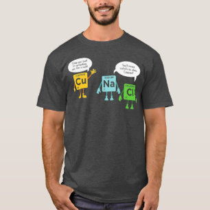 Camiseta Científica Química Periódica Tabla Divertida Ci