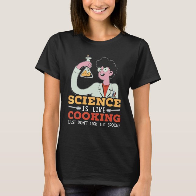 Camiseta Científico Biología Química Laboratorio Ro (Anverso)