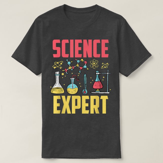 Camiseta Científico Científico Científico Científico Expert (Diseño del anverso)