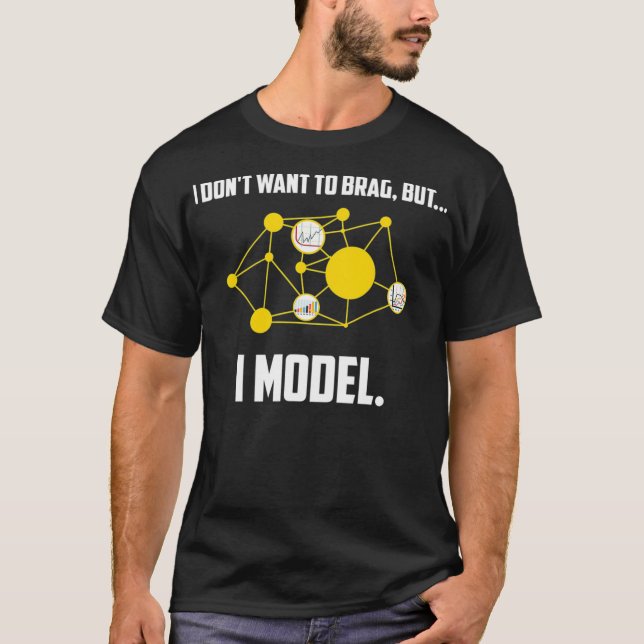Camiseta Científico de datos divertidos obsequios a hombres (Anverso)