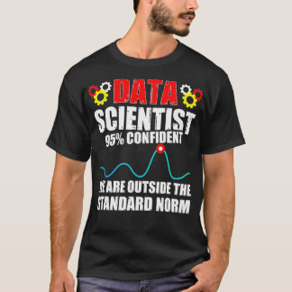 Camiseta Científico de datos Norm Data Science Mining Analy