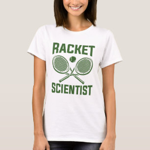 Camiseta Científico de la raqueta