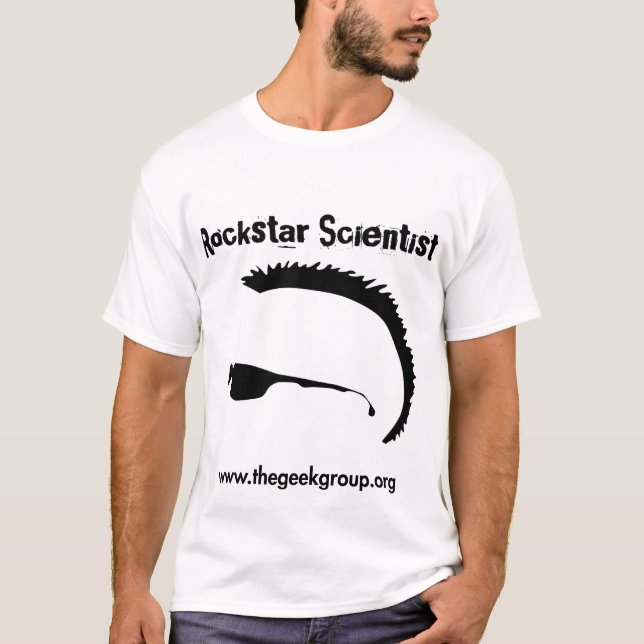 Camiseta Científico de Rockstar (Anverso)