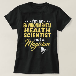 Camiseta Científico de Salud Ambiental