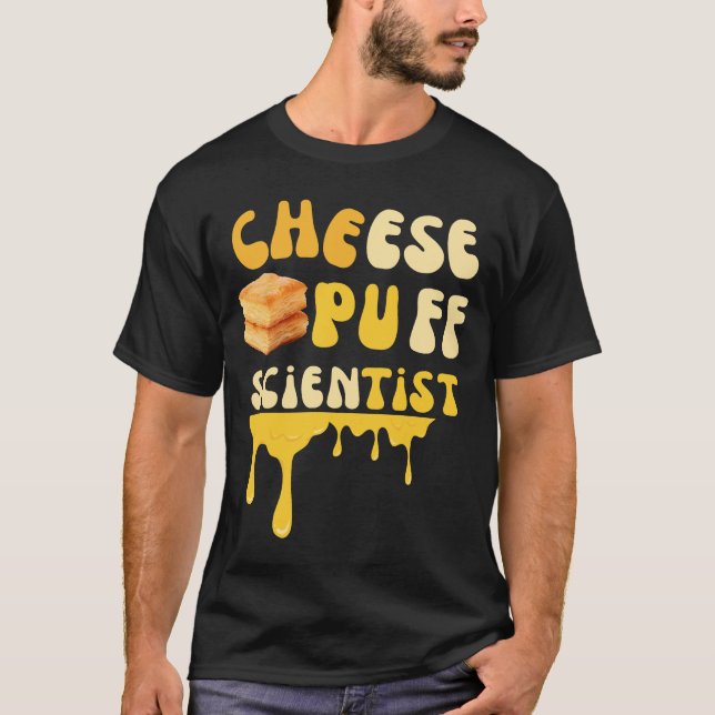 Camiseta Científico del espuma de queso (Anverso)