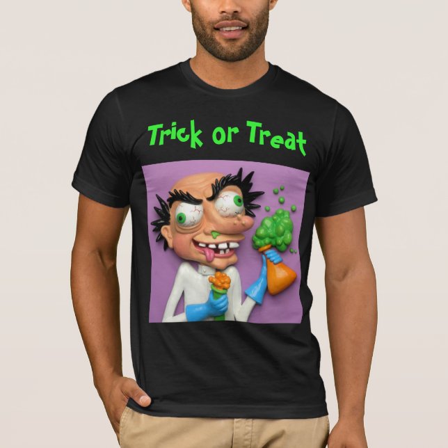 Camiseta Científico enojado (Anverso)