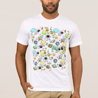 Camiseta Científico espacial